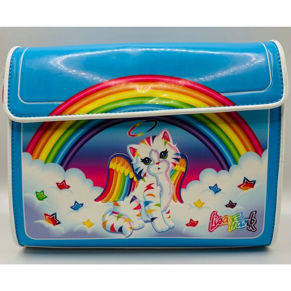 Lisa Frank Handbags - Lisa Frank Loungefly Angel Kitty Crossbody Bag, New with Tags